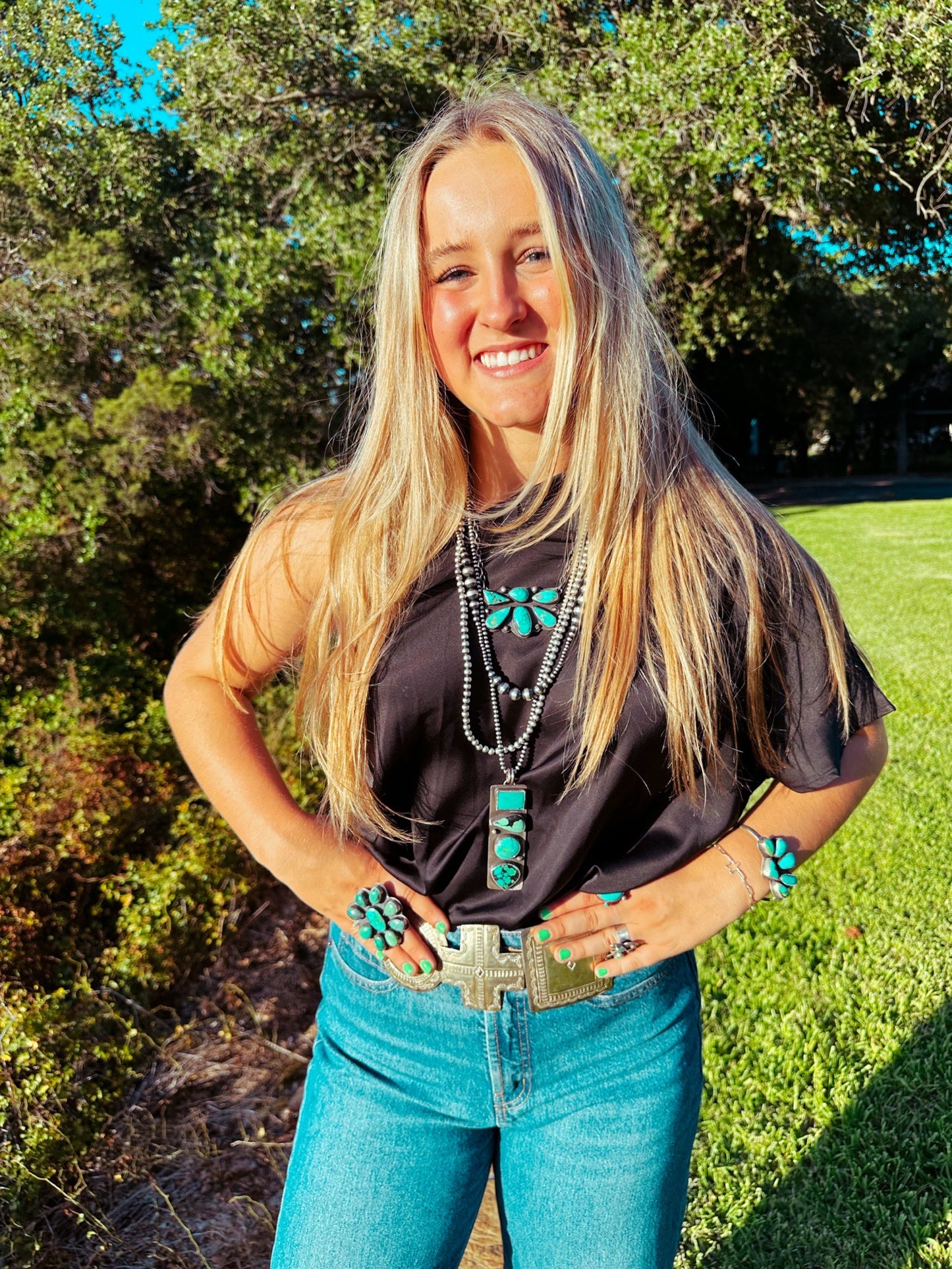 NFR & Christmas CUSTOMS Earrings, Ring, Necklace, Pendant, Cuff, Buckle