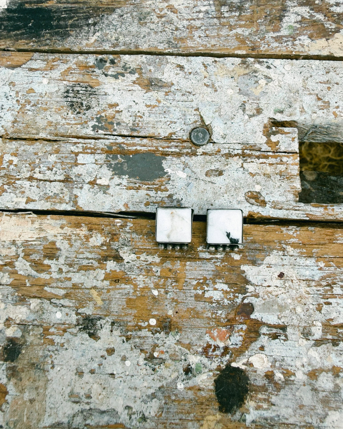The June Square Studs