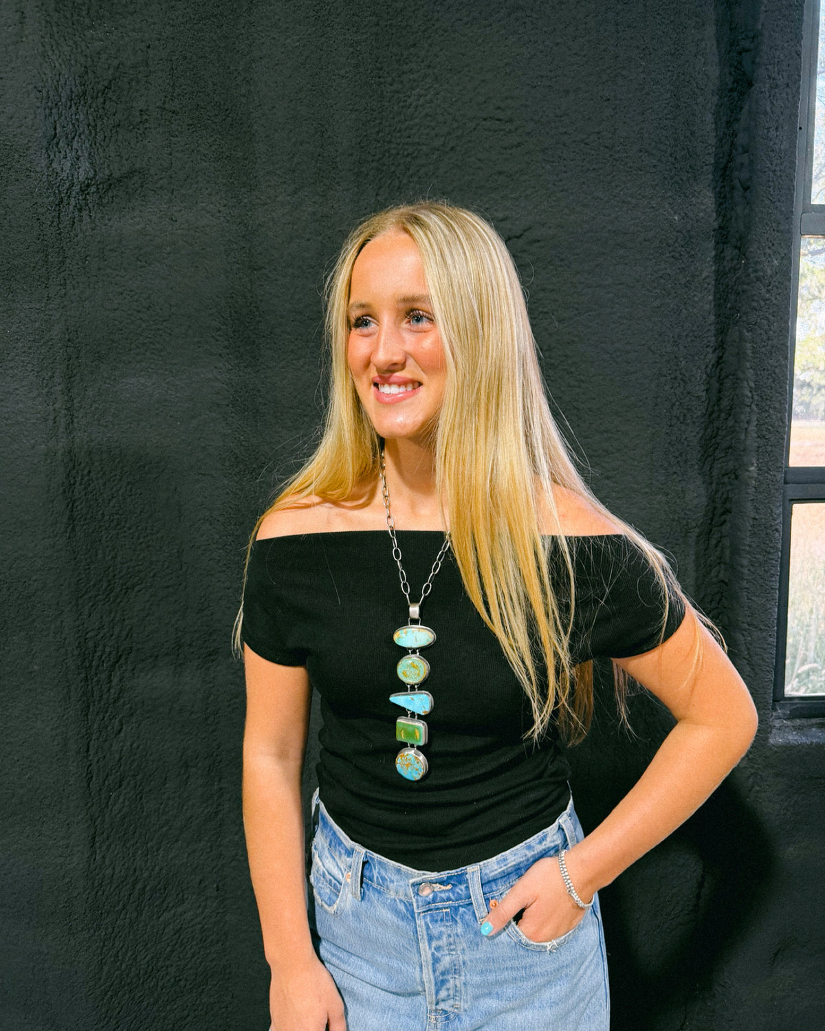 The Madalynn Lariat Pendant